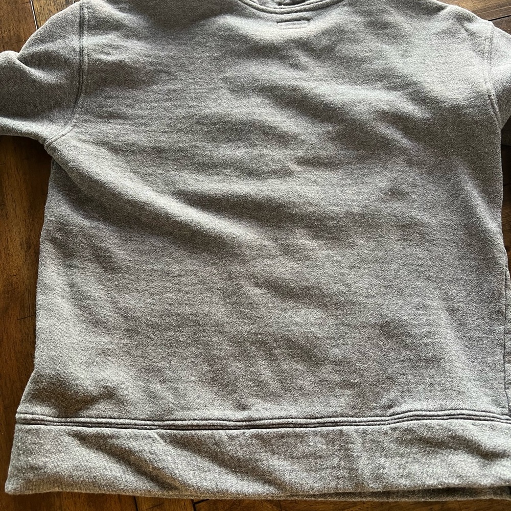 MOTHER Gray V-Neck Sweater - Picture 3 of 6